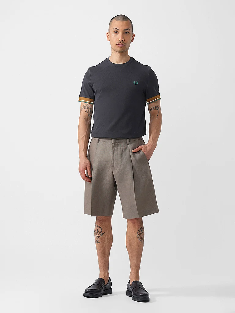 FRED PERRY T Shirt crème - vue 5